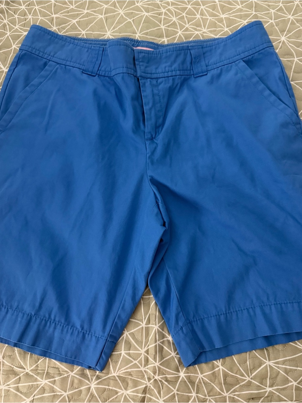 Lilly Pulitzer Women’s Royal Blue Flat Front Shorts